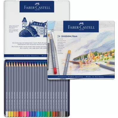 Faber-Castell Kredki akwarelowe Goldfaber 24 szt.