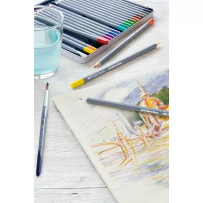 Faber-Castell Kredki akwarelowe Goldfaber 24 szt.