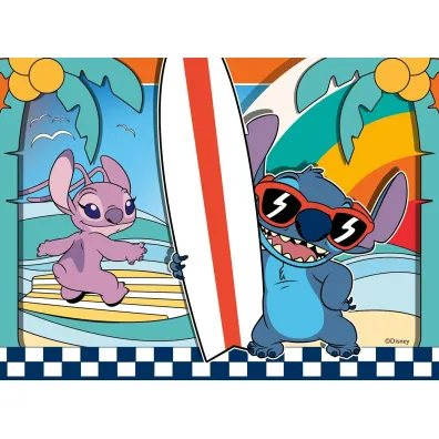 Puzzle dla dzieci 4w1 - Disney Stitch new (12+16+20+24 el.) Ravensburger