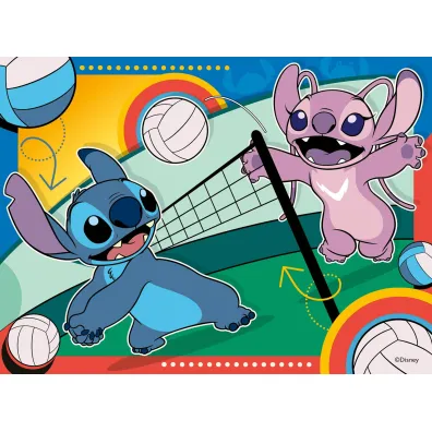 Puzzle dla dzieci 4w1 - Disney Stitch new (12+16+20+24 el.) Ravensburger
