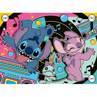 Puzzle dla dzieci 4w1 - Disney Stitch new (12+16+20+24 el.) Ravensburger