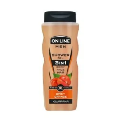 On Line �el pod prysznic 3w1 Men Spicy Orange 410 ml