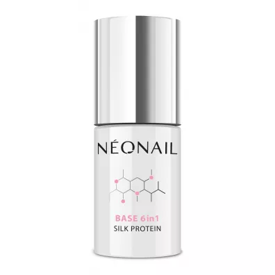 NeoNail Base 6in1 Silk Protein baza proteinowa 7.2 ml