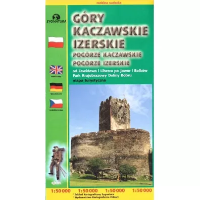 Mapa - G�ry Kaczewskie, Izerskie