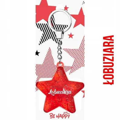 Be-Happy Gifts Brelok gwiazdka �obuziara