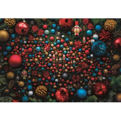 Puzzle 1000 el. Compact Impossible Christmas Collection Clementoni