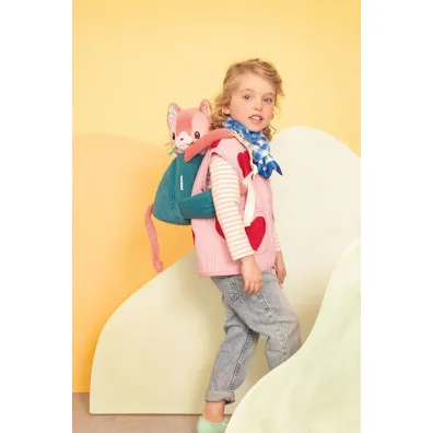 Lilliputiens Mikki plecak przytulanka Kotka Jeanne