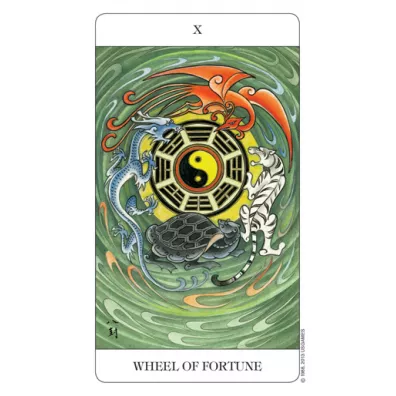 The Chinese Tarot, karty do wr�enia