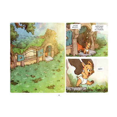 M�j pierwszy komiks 5+ W cieniu drzew. Pierwsza wiosna. Tom 4