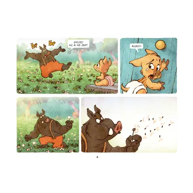 M�j pierwszy komiks 5+ W cieniu drzew. Pierwsza wiosna. Tom 4
