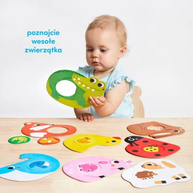 Pierwsze puzzle Maluszki Bright Junior Media