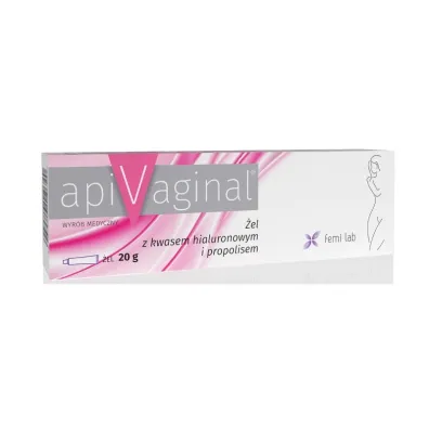 Apipolfarma Apivaginal �el z kwasem hialuronowym i propolisem 20 g