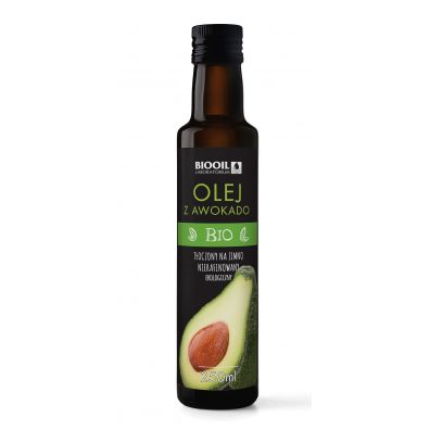 Biooil Olej z awokado tłoczony na zimno nierafinowany 250 ml Bio