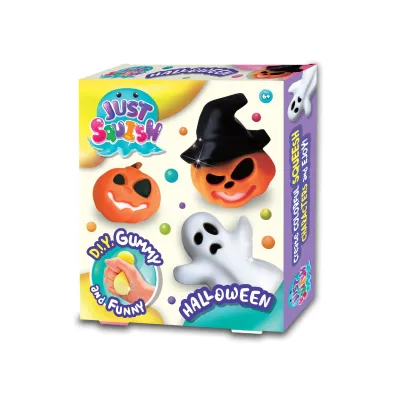 Zestaw kreatywny Strigo Just Squish stw�rz swoje �elowe figurki Halloween