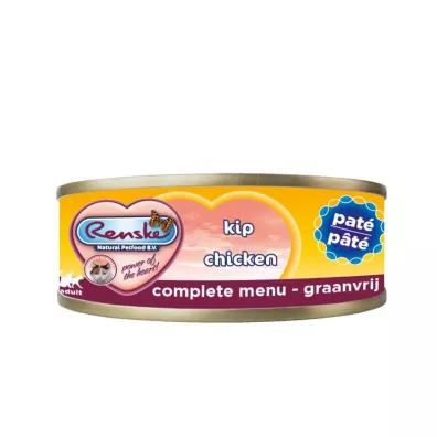 Renske Natural Petfood Cat fresh meat - kurczak, penoporcjowa, pasztet 70 g