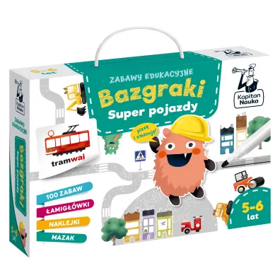 Bazgraki. Super pojazdy. Kapitan Nauka