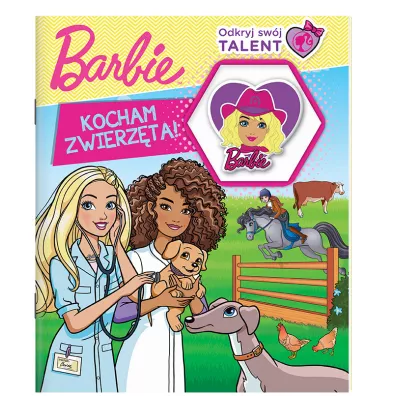 Odkryj sw�j talent. Kocham zwierz�ta! Barbie
