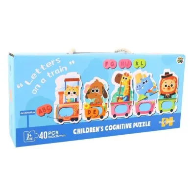 Puzzle dla dzieci edukacyjne poci�g Pro Kids