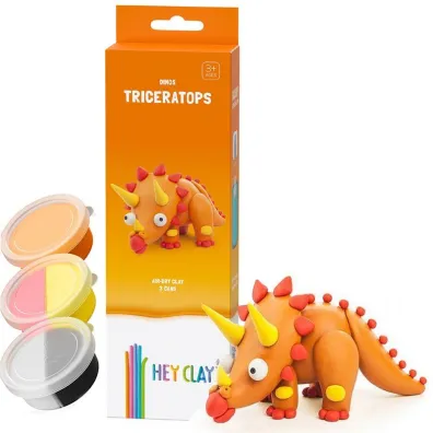 Hey Clay. Dinozaury. Triceratops Tm Toys
