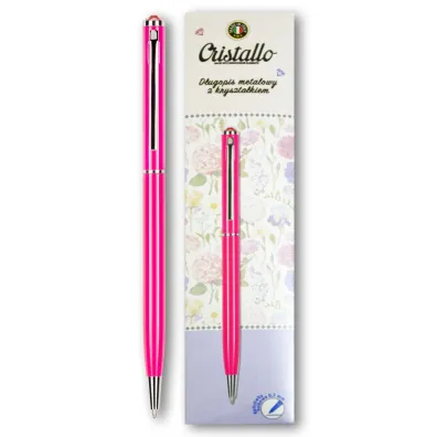 Tadeo D�ugopis 0,7mm Cristallo Swarovski r�owy