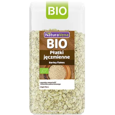 NaturaVena P�atki j�czmienne 300 g Bio