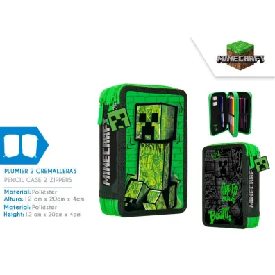 KIDS EUROSWAN Pi�rnik dwukomorowy z wyposa�eniem Minecraft MC00054