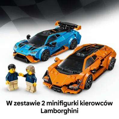 LEGO Speed Champions Lamborghini Revuelto i Hurac�n STO 77238
