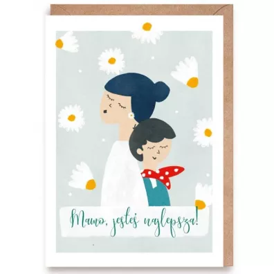 Cardie Kartka okoliczno�ciowa Dzie� Mamy eko koperta