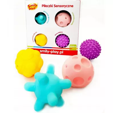 Pi�eczki sensoryczne Smily Play