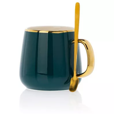 HowHomely Serwis kawowy Noah Green Gold