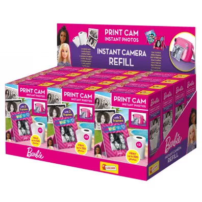 Barbie Print Cam Instant Photos Lisciani