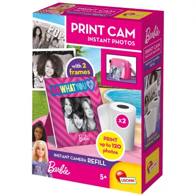 Barbie Print Cam Instant Photos Lisciani