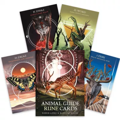 Animal Guide Rune Cards, karty do wrenia