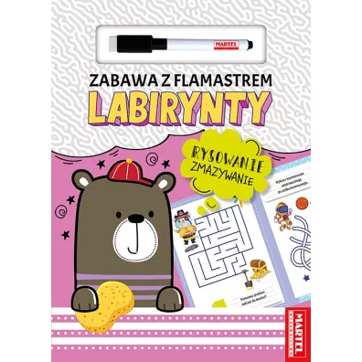 Zabawa z flamastrem Labirynty - Katarzyna Salamon