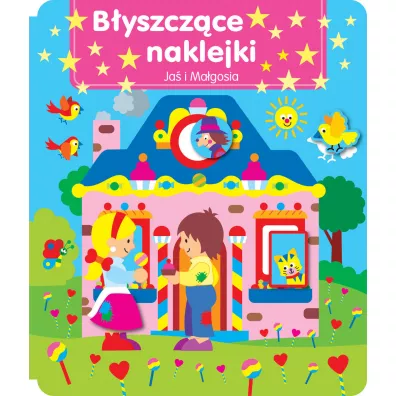 B�yszcz�ce naklejki. Ja� i Ma�gosia