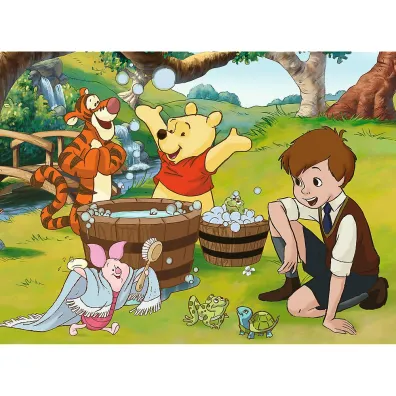 Puzzle 30 el. Dzie� z Puchatkiem Trefl