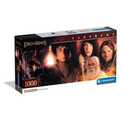 Puzzle 1000 el. Panorama Compact The Lord Of The Rings Clementoni