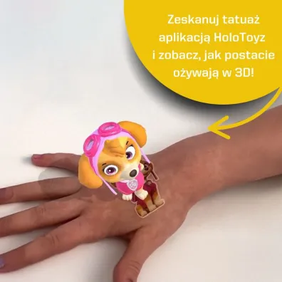 Holotoyz Tatua�e dla dzieci AR, Psi Patrol 10 el.