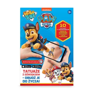 Holotoyz Tatua�e dla dzieci AR, Psi Patrol 10 el.