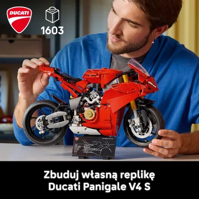 LEGO Technic Motocykl Ducati Panigale V4 S 42202