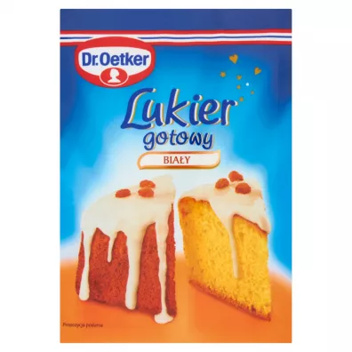 Dr. Oetker Lukier gotowy bia�y (31.12.2023) 100 g