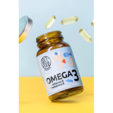 Diet-Food Omega 3 1005 Mg suplement diety 60 kaps.