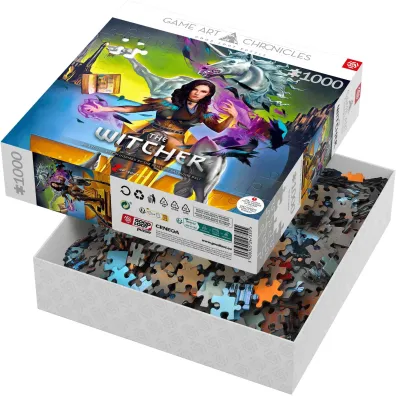 Puzzle 1000 el. Wied�min: Yennefer & Salvador Dali Good Loot