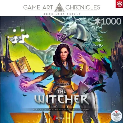 Puzzle 1000 el. Wied�min: Yennefer & Salvador Dali Good Loot