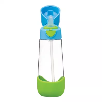 b.box Butelka na wod� tritanowa ze s�omk� Ocean Breeze 600 ml