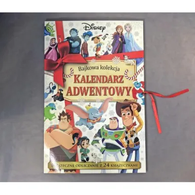 Kalendarz adwentowy. Bajkowa kolekcja. Disney