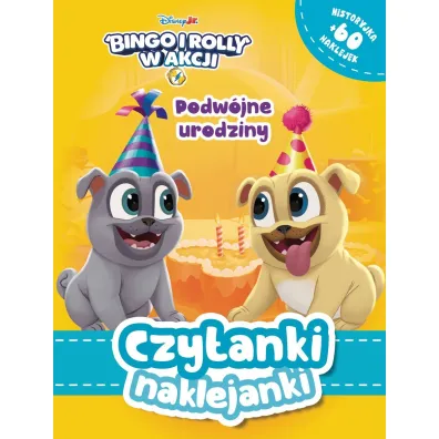 Czytanki naklejanki. Podw�jne urodziny. Disney Bingo i Rolly w akcji - Ilona  Siwak