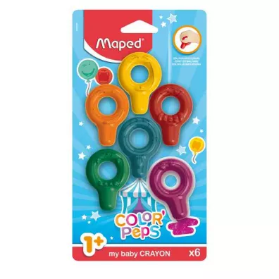 Maped Kredki Baby Color'Peps 6 kolorw