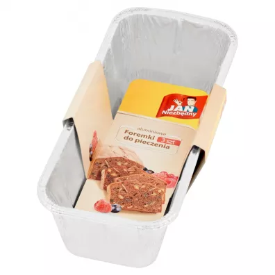 Jan Niezb�dny Foremki aluminiowe na pasztet 3 szt.