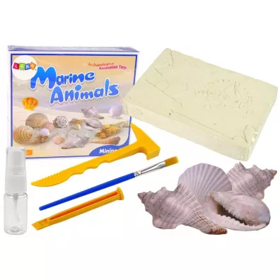 Zestaw archeologiczny zwierz�ta morskie LeanToys